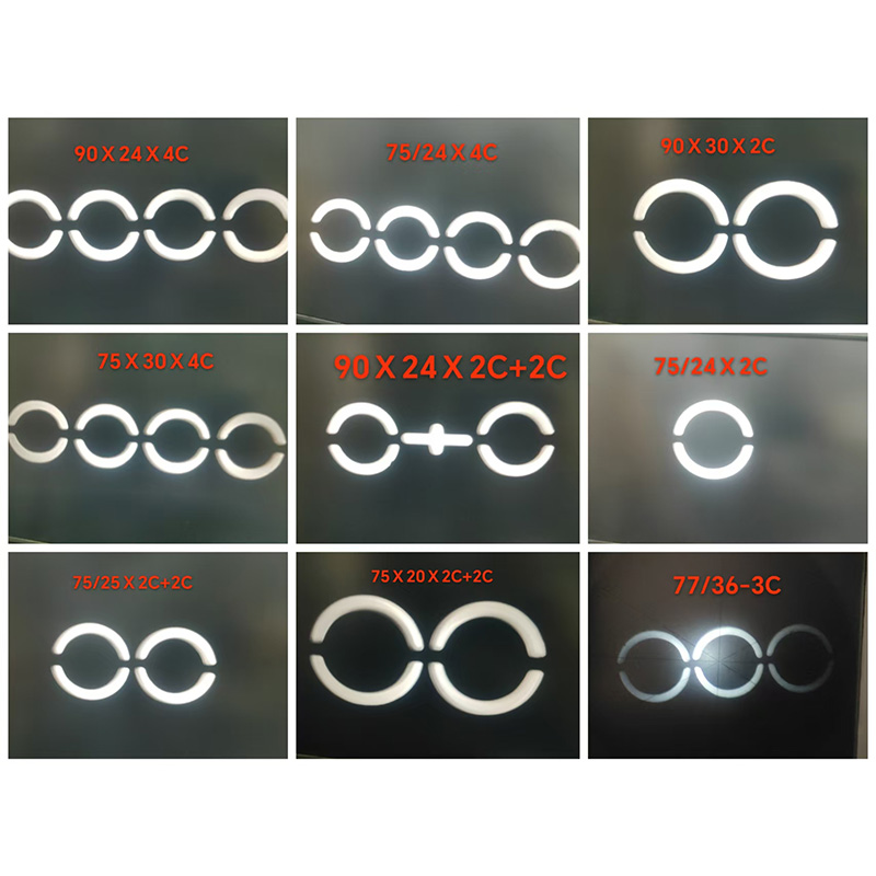 HOY farget hulkrympet garnserie